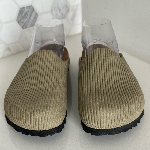 Women Birkenstock Birki’s Amsterdam Ribbed Corduroy Mule EU 36 US 5-5.5 Narrow - Picture 3 of 9